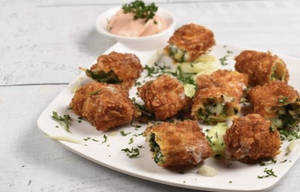 Spinach Corn Roll