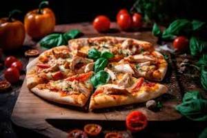 Chicken pizza