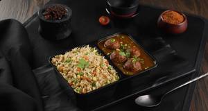 Manchurian With Fried Rice
