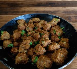 Mutton keema pepper dry