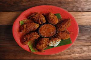 Paneer Peri Peri Fried Momo (7 Pcs)