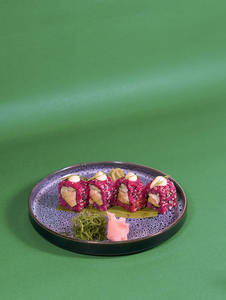 Avacado Purple Rice Sushi