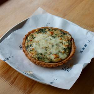 Corn Spinach Quiche