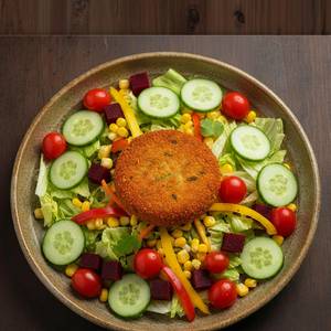 Veggie Patty Salad