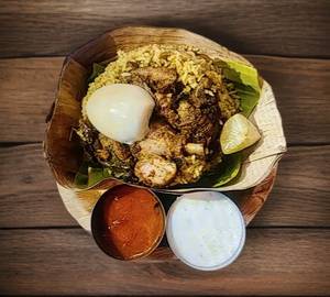 Pepper chicken biriyani