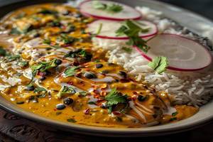 Dal Makhani With Rice [600 ml]