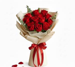 Scarlet Serenade ( 12 Red Rose)