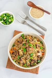 Mushroom Fried Rice