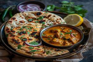 Butter Chicken With 2 Roti