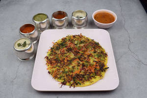 Double Roasted Carrot Uttapam