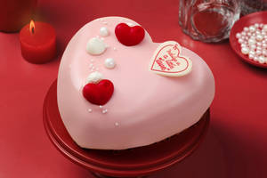 L'amour aur Chocolate Heart Cake (1/2 Kg)