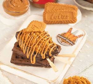 Lotus Biscoff Delight - Mini Waffle