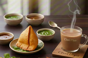 Chai With Samosa [ Piece]