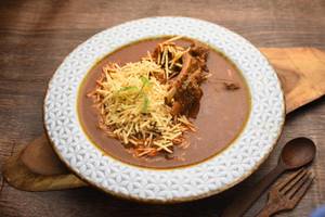 Salli Boti With Mutton
