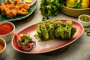 Coriander Pesto Cottage Cheese
