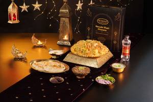 Nawabi Iftari Sandooq with Murgh Afghani Tikka Biryani - Iftar Box