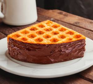 Milk choco waffle