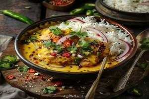 Kadhi Chawal [600 ml]
