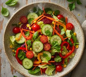 Fresh Golden Veggie Salad
