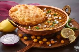 Chole Bhature [2 bhature, 300 ml]