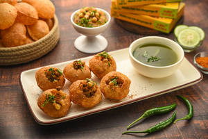 Regular Puchka With Pudina Water [6 Pieces]