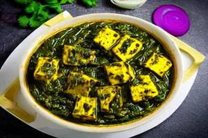 Jain Palak Paneer