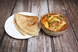 Butter Chicken 2pc + 2 Mughlai Paratha