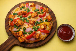Schezwan Paneer Pizza
