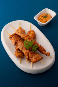 Spicy Soy Chicken Skewers