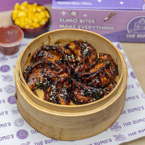 Veg Korean Spicy Momo [6 Pieces]
