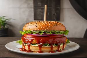 Veg Korean Burger