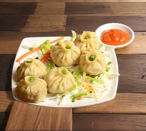 Steamed Momos [8 Pieces]