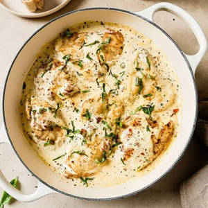 Garlic Chicken White Souce