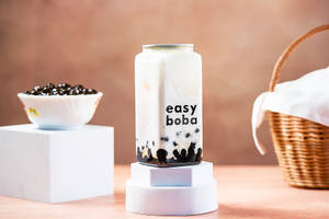 French Vanilla Boba Tea