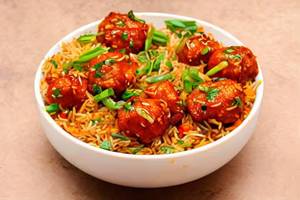 Veg Manchurian Rice