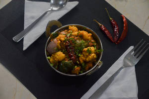 Prawns Kadhai Curry