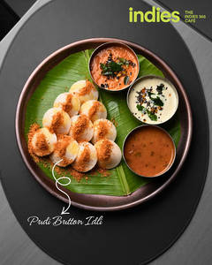 Ghee Podi Button Idly