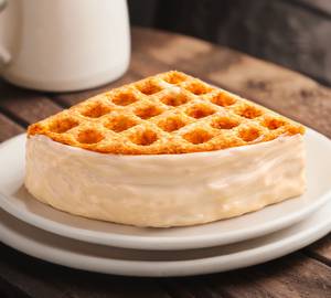 White choco waffle