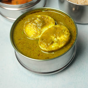 Coriander Egg Curry