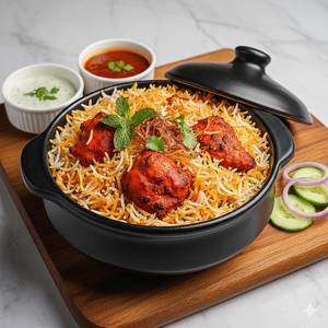 Chicken Tikka Biryani [Half]