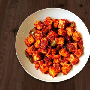 Hot Garlic Paneer ( Full )