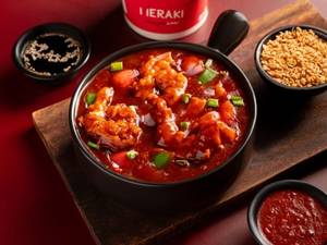 Prawns Hot Garlic Gravy ( 8pcs )