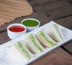 Veg green sandwich