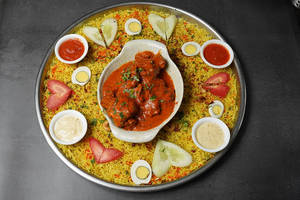 Mutton Ghee Roast Mandi