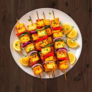 Paneer tikka afghani malai momo