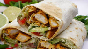 Spicy Tandoori Chicken Wrap [Online]