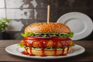 Chicken Korean Burger