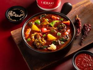 Veg Red Chilly Garlic Gravy