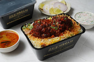 Zeeshan Royal Chicken Lollypop Biryani With Extra Ghee