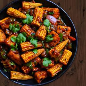 Crispy Chilli Babycorn